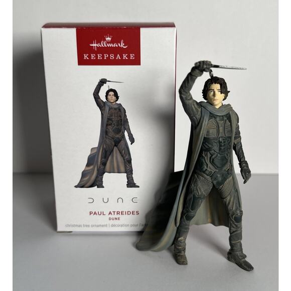 2024 Hallmark PAUL ATREIDES Dune Keepsake Ornament NIB - Picture 1 of 4